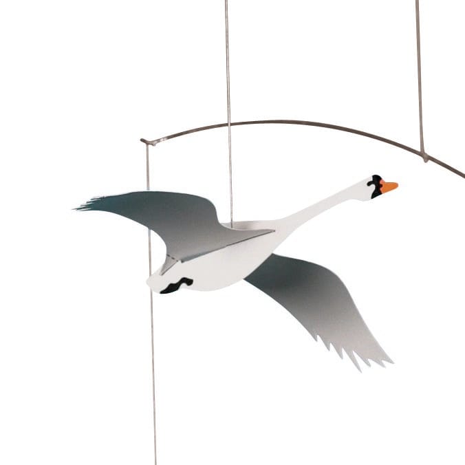 Scandinavian swans Mobile, Multi Flensted Mobiles