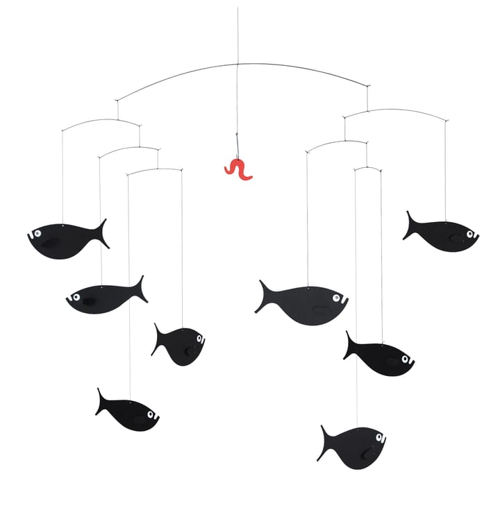 Shoal of fish Mobile - Schwarz - Flensted Mobiles