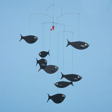 Shoal of fish Mobile - Schwarz - Flensted Mobiles