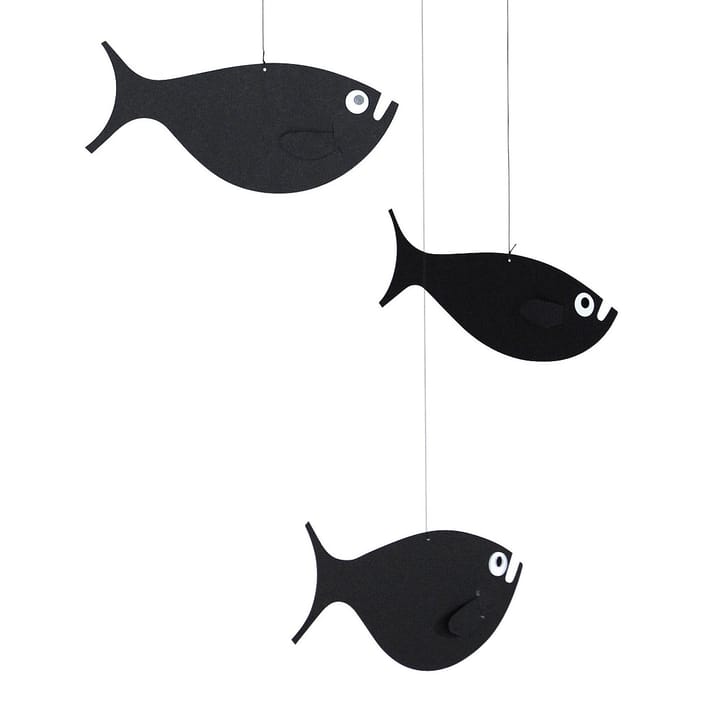 Shoal of fish Mobile, Schwarz Flensted Mobiles