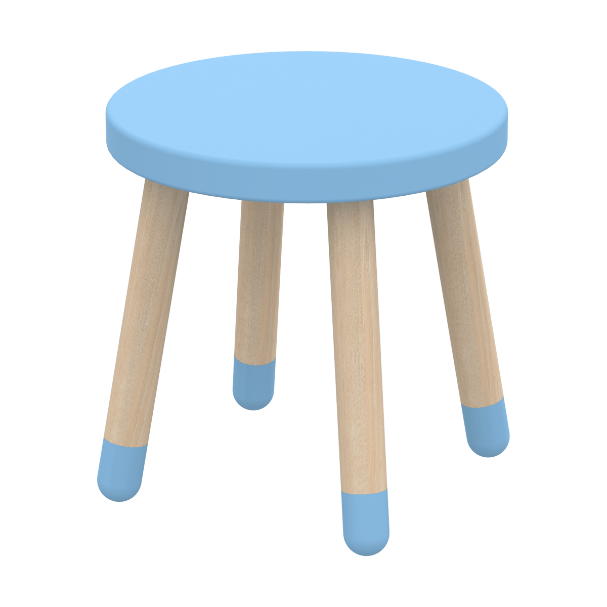 FLEXA Dots Hocker 30 cm Blaue Himmel
