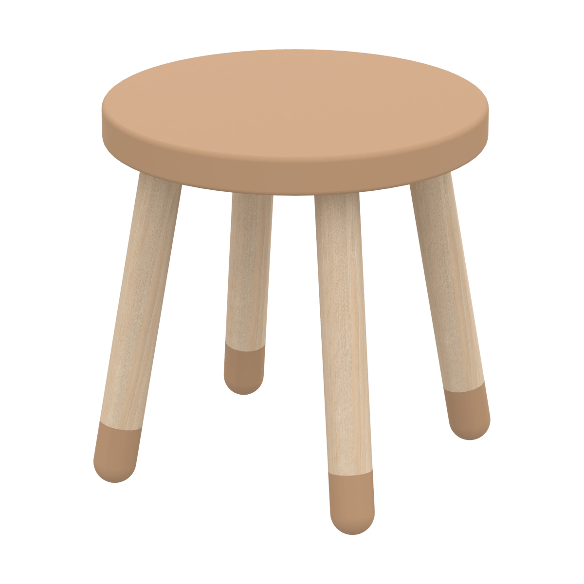 FLEXA Dots Hocker 30 cm Lattè