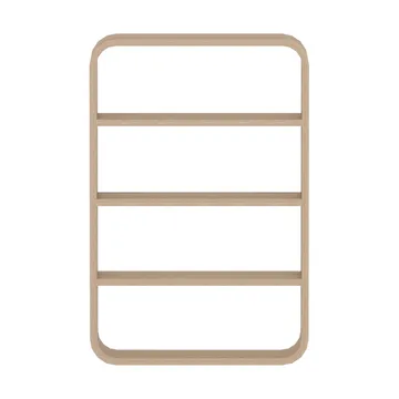 Nova Wandregal 50x83 cm - Eichenfurnier - FLEXA