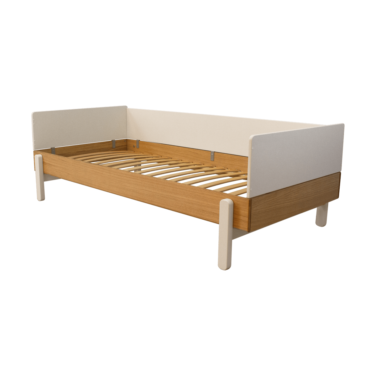 FLEXA Popsicle Tagesbett Ek-Creme | Skandinavisches Design | Tagesliegen | Beige