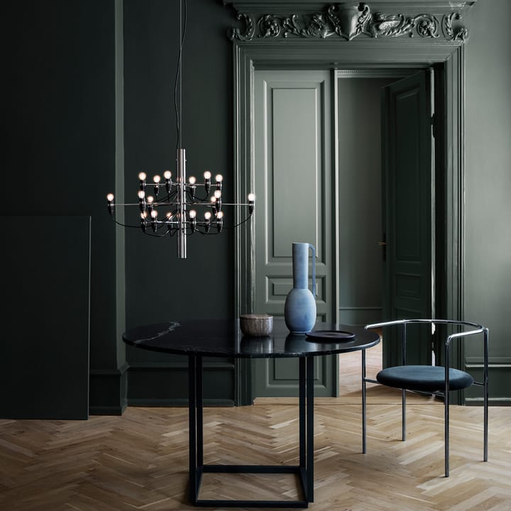2097 Sarfatti Kronleuchter LED, Chrom 18 Leuchten Flos