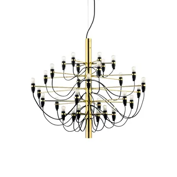 2097 Sarfatti Kronleuchter - Messing 30 Lampen - Flos