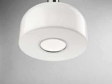 Bellhop Glass S1 Pendelleuchte - Bright aluminum - Flos