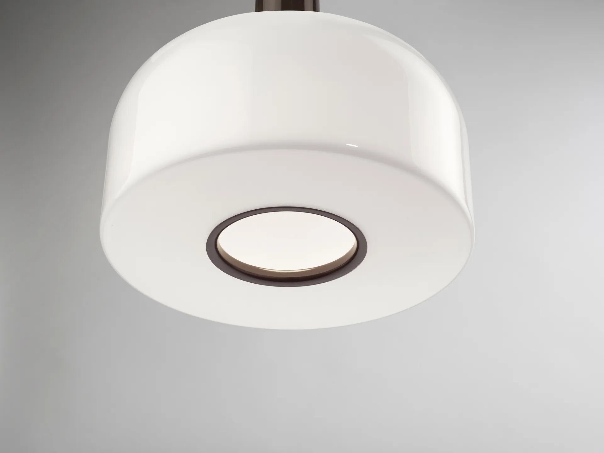 Bellhop Glass S1 Pendelleuchte, Cioko Flos