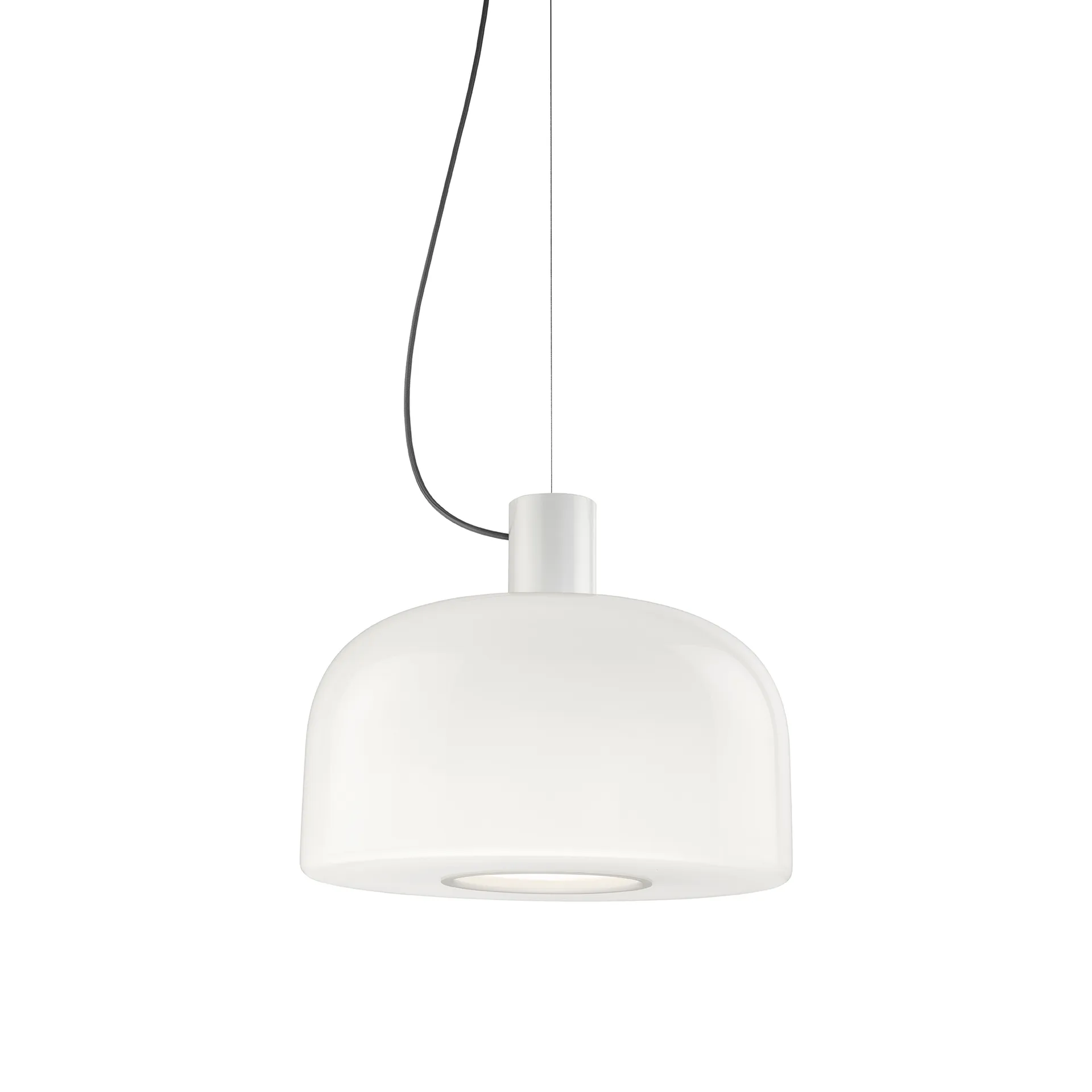 Bellhop Glass S1 Pendelleuchte, White Flos