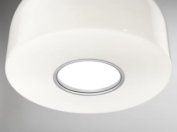 Bellhop Glass S2 Pendelleuchte - Bright aluminum - Flos