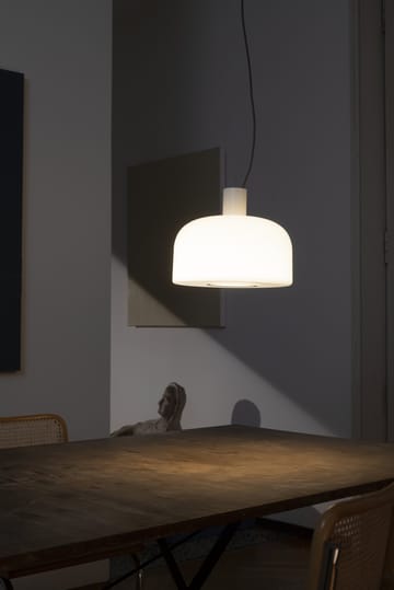 Bellhop Glass S2 Pendelleuchte - Bright aluminum - Flos