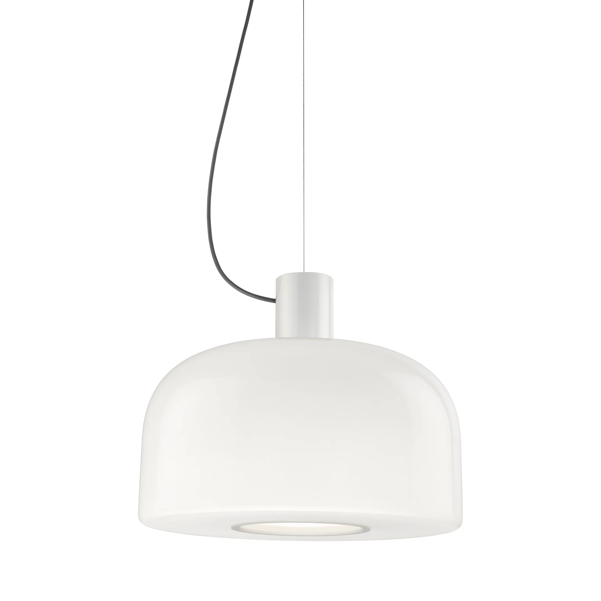 Bellhop Glass S2 Pendelleuchte, White Flos