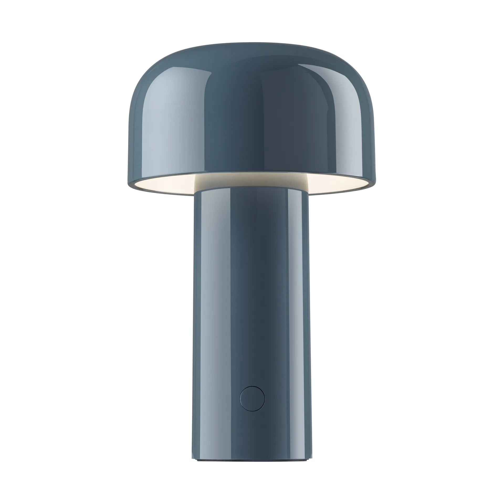 Bellhop tragbare Tischleuchte, Blue grey, IP54 (innen/außen) Flos