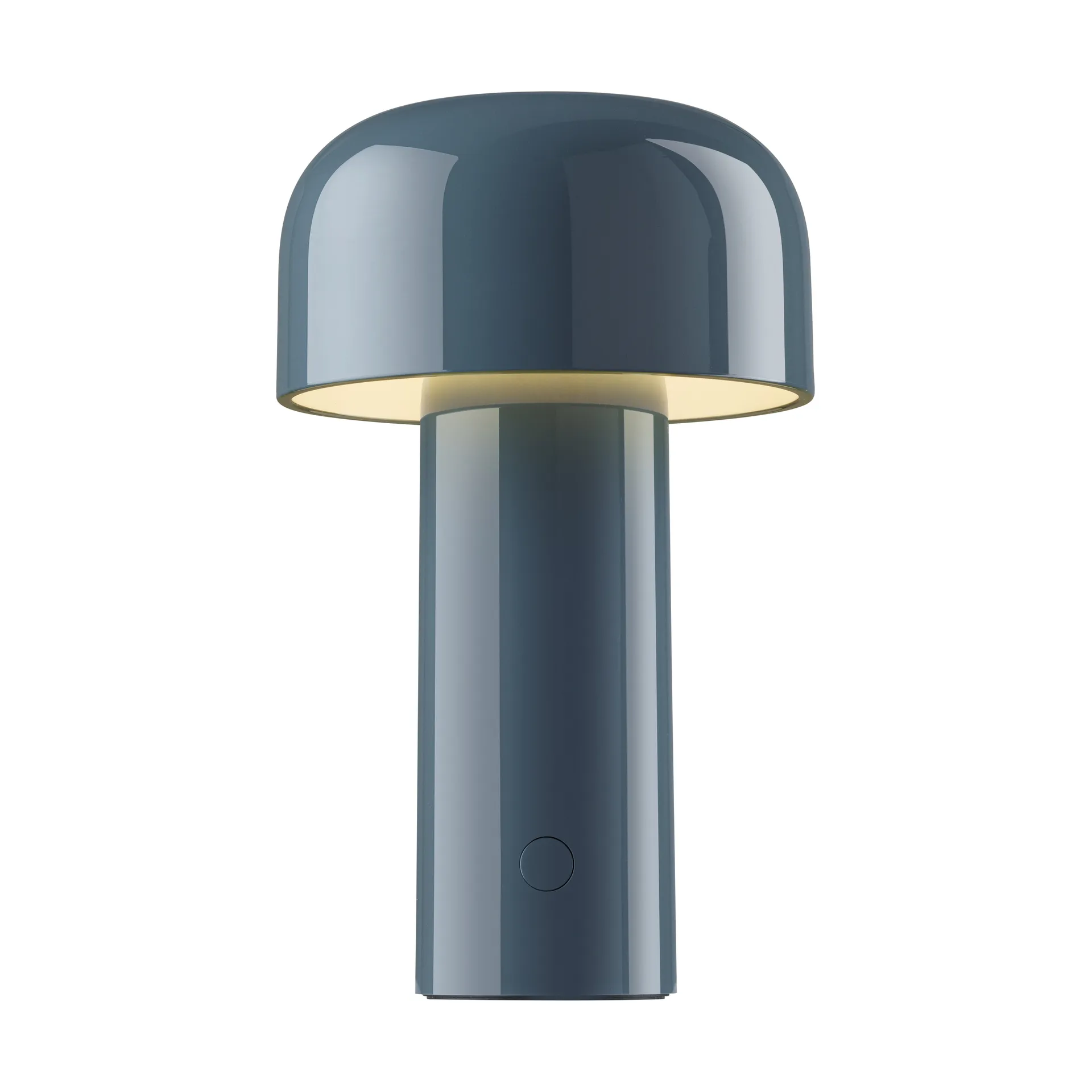 Bellhop tragbare Tischleuchte, Blue grey, IP54 (innen/außen) Flos