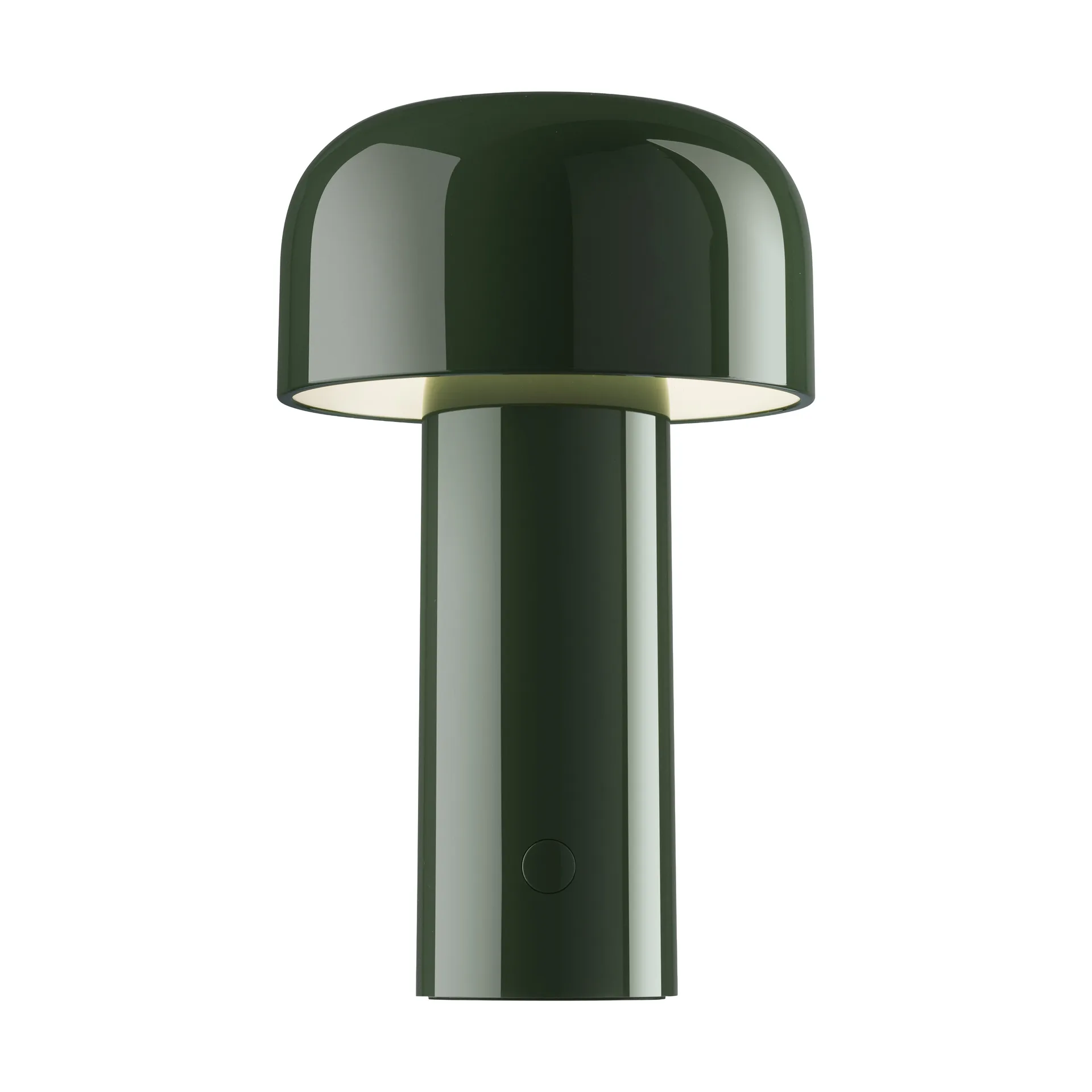 Bellhop tragbare Tischleuchte, Glossy green, IP54 (innen/außen) Flos