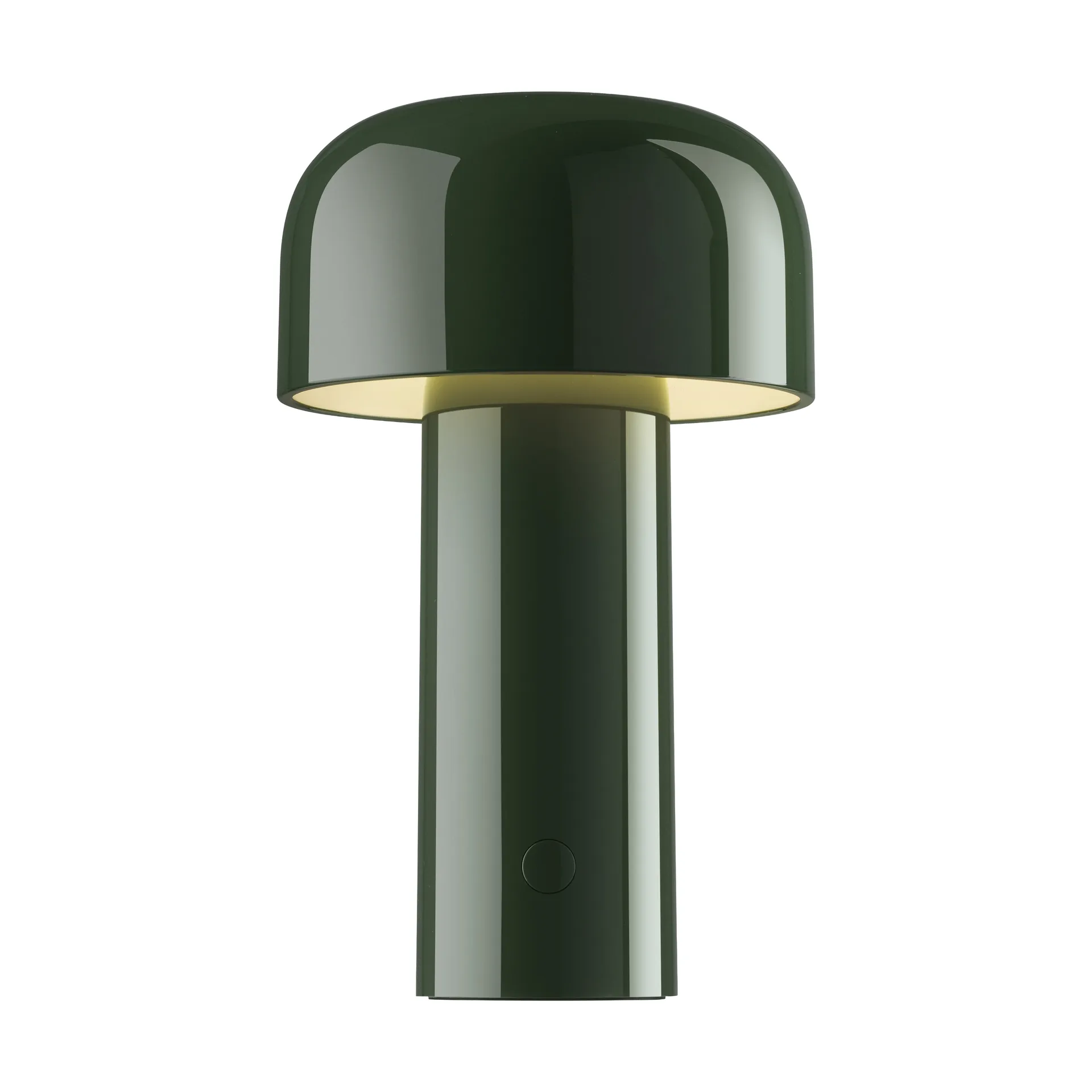 Bellhop tragbare Tischleuchte, Glossy green, IP54 (innen/außen) Flos