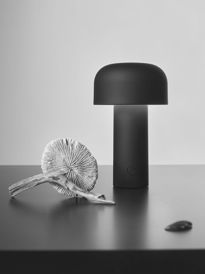 Bellhop tragbare Tischleuchte, Matte black Flos