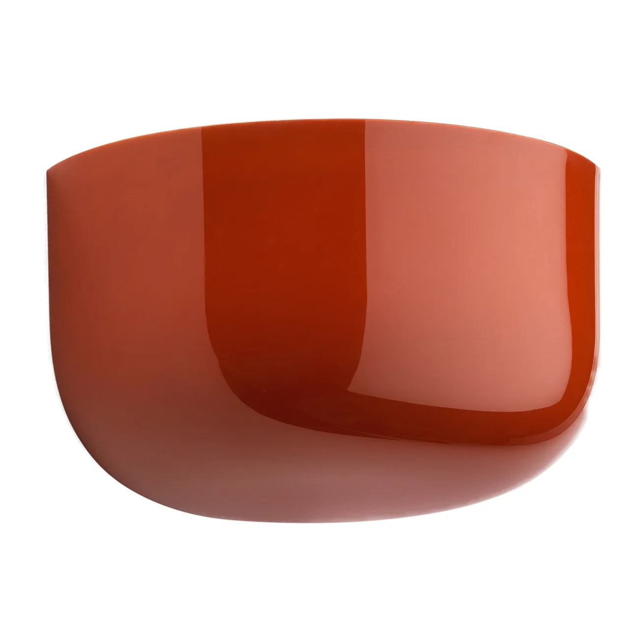 Bellhop Wall Up Wandleuchte, Brick red Flos