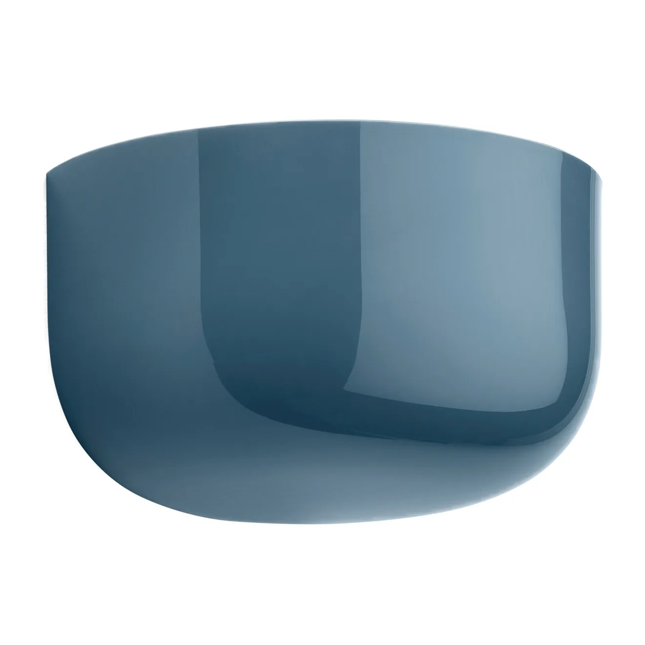 Bellhop Wall Up Wandleuchte, Grey blue Flos