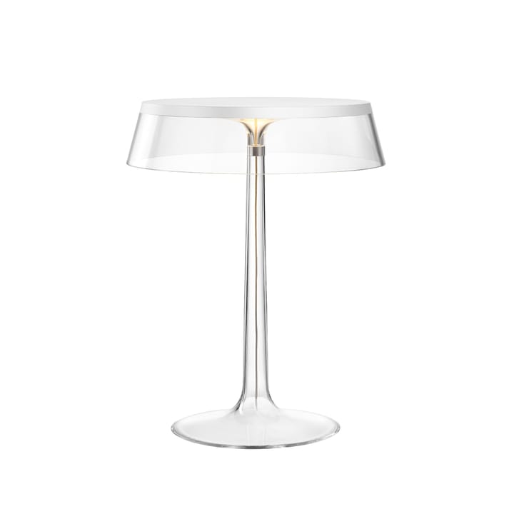 Bon Jour T Tischleuchte - White-transparent Lampenschirm - Flos