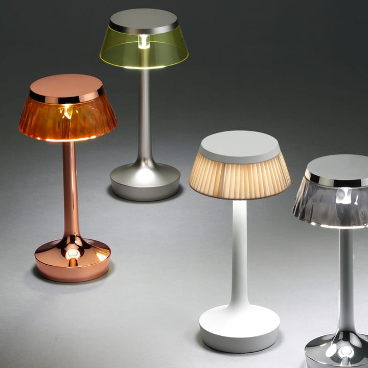 Bon Jour Unplugged Tischleuchte, Copper-transparent Flos