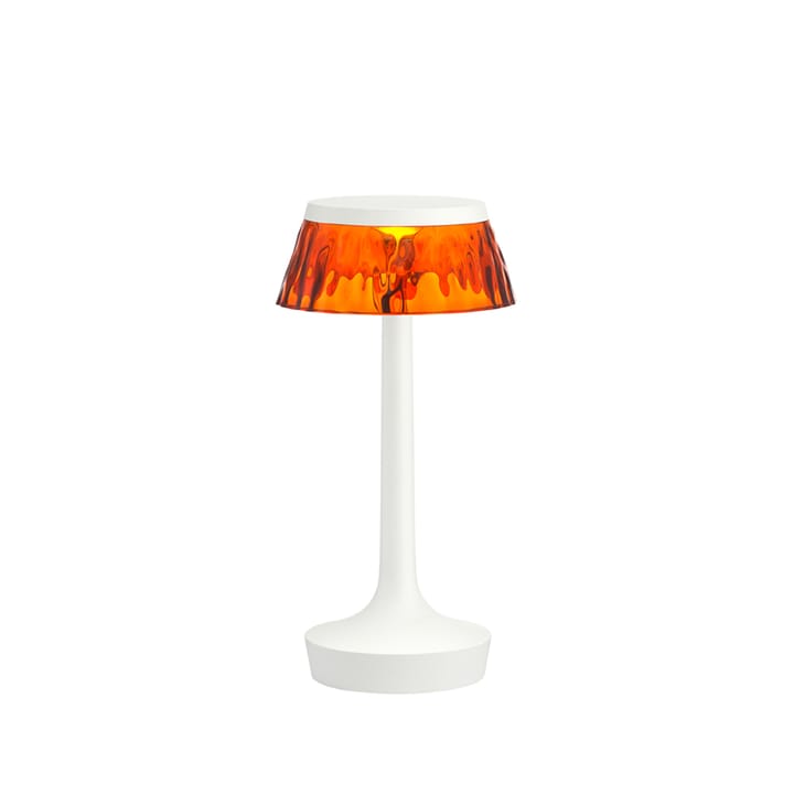 Bon Jour Unplugged Tischleuchte - White-amber - Flos