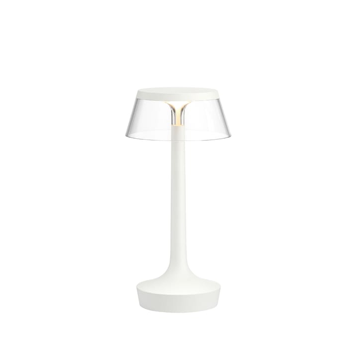 Bon Jour Unplugged Tischleuchte - White-transparent - Flos