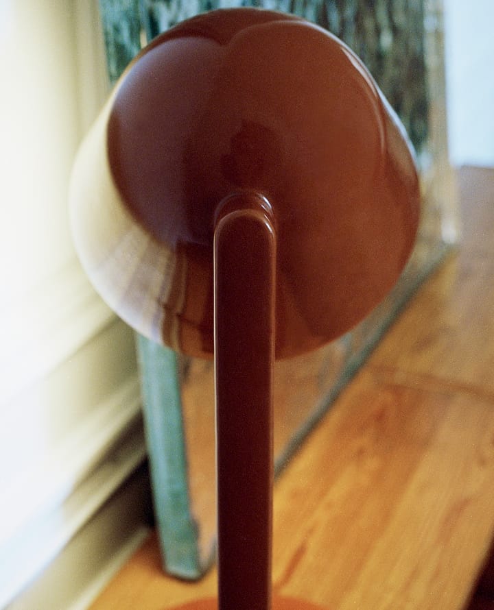 Céramique Down Tischleuchte, Rust red Flos