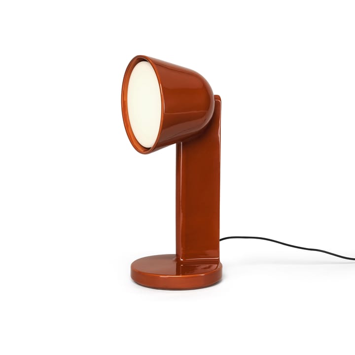 Céramique Side Tischleuchte, Rust red Flos