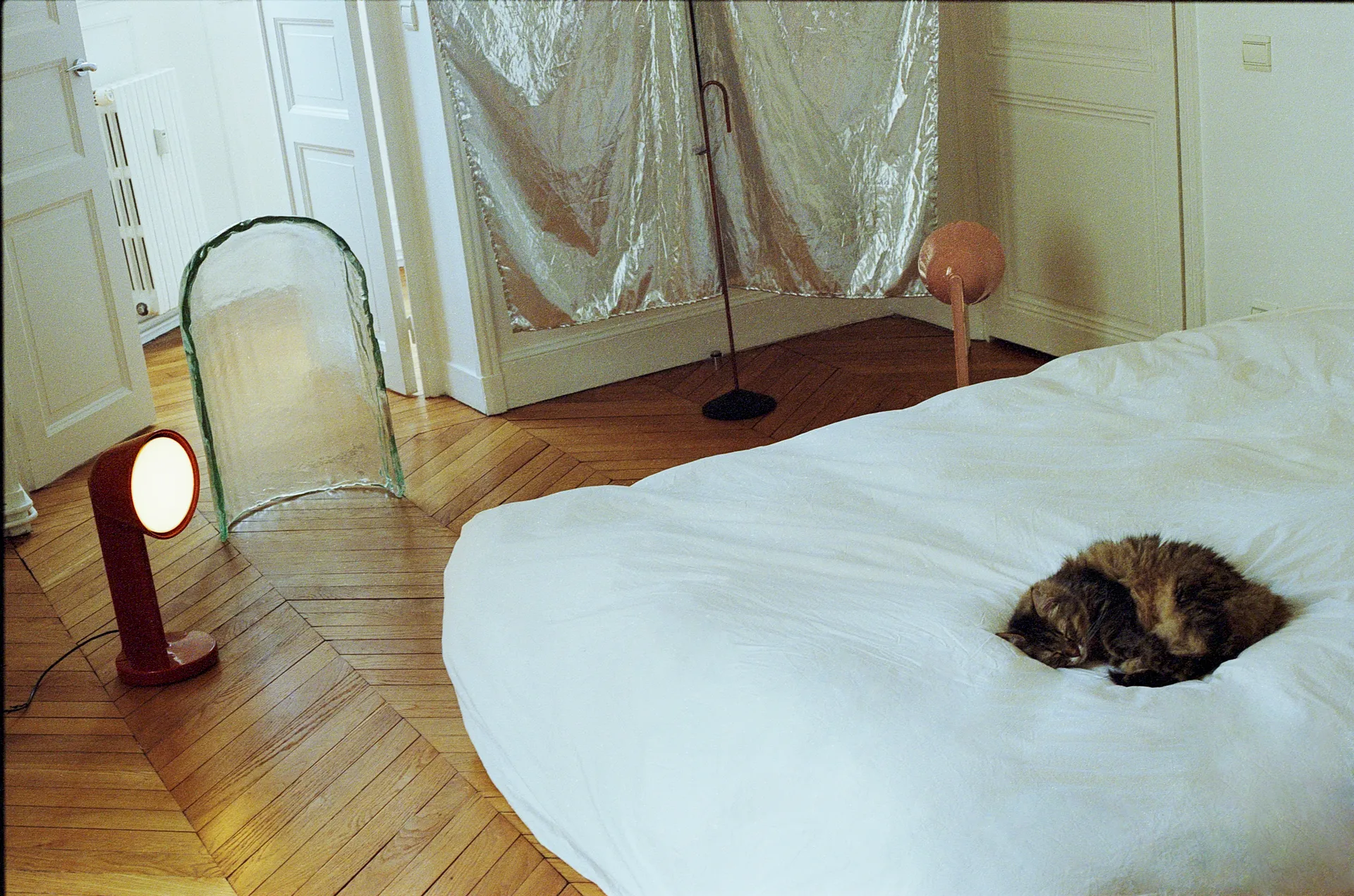 Céramique Side Tischleuchte, Rust red Flos