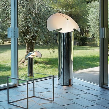 Chiara T Tischleuchte - Aluminium-anthrazit Kante - Flos