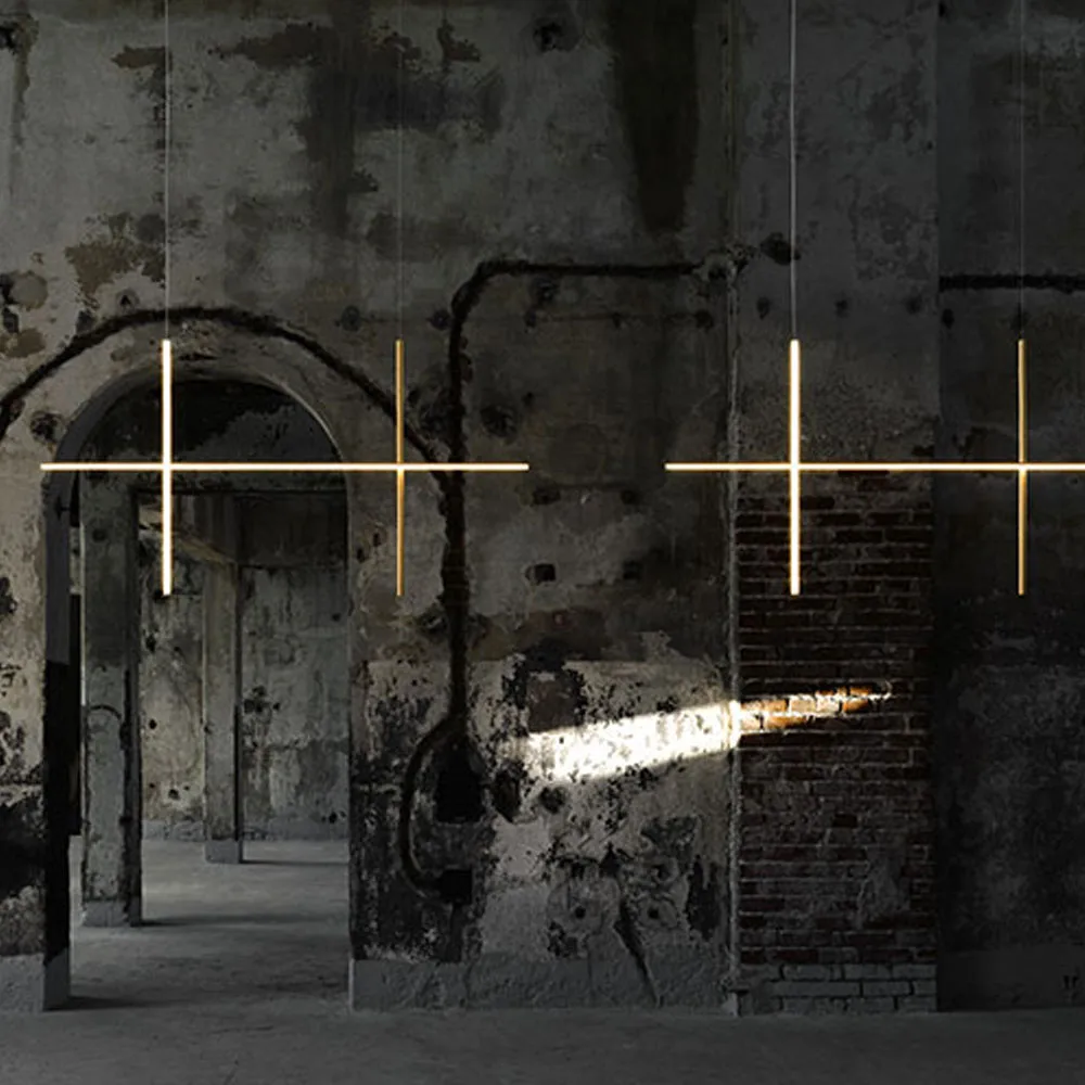 Coordinates S2 Pendelleuchte, Messing Flos