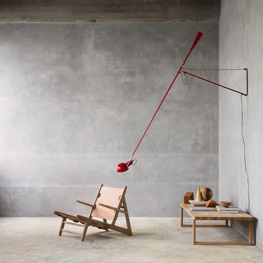 Flos 265 Wandleuchte, Weiß lack Flos