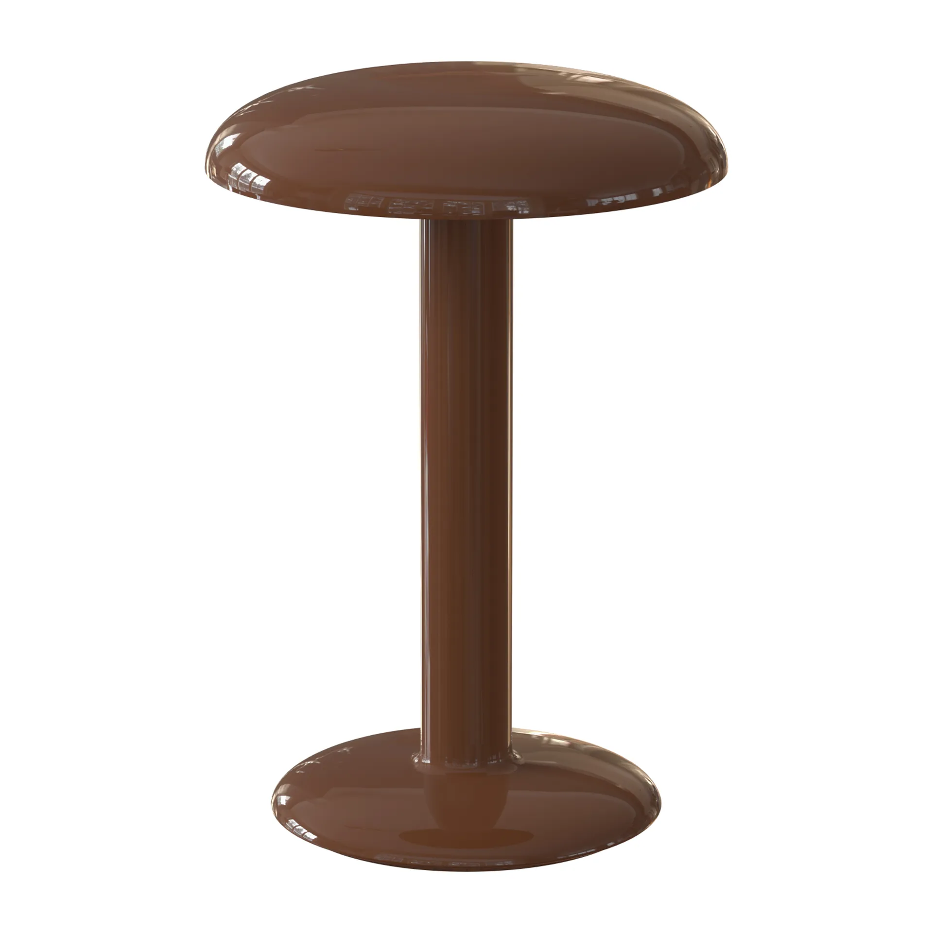 Gustave Residential tragbare Tischleuchte, Lacquered brown Flos
