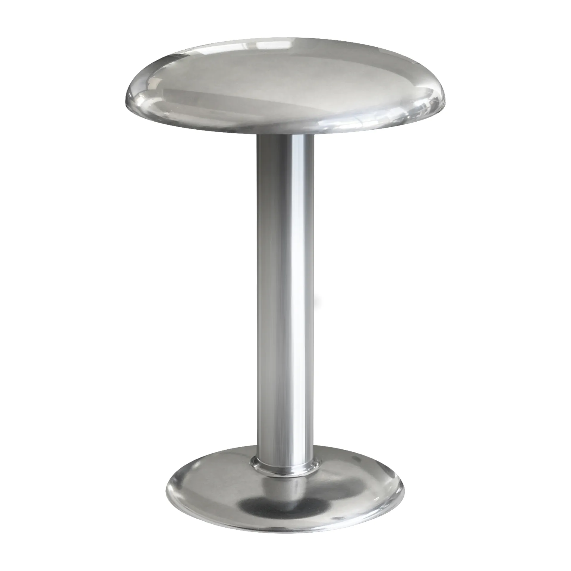 Gustave Residential tragbare Tischleuchte, Polished silver Flos