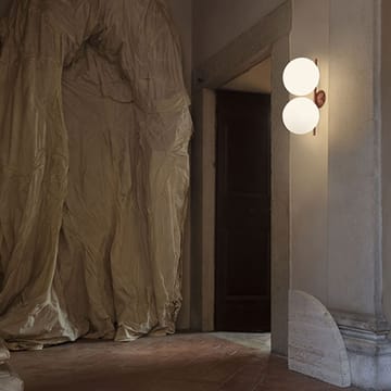 IC lights C/W1 Double Wandleuchte - Burgundy-opal - Flos