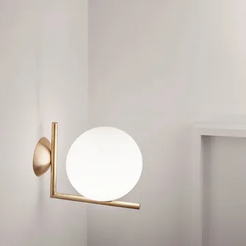 IC lights C/W1 Wandleuchte - Chrom-opal - Flos