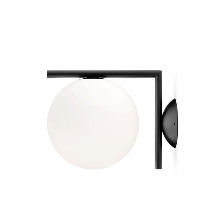 IC lights C/W1 Wandleuchte - Schwarz-opal - Flos