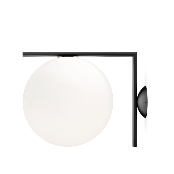 IC lights C/W2 Wandleuchte - Schwarz-opal - Flos