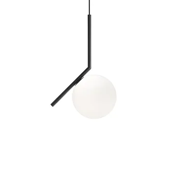 IC lights S1 Pendelleuchte - Schwarz-opal - Flos