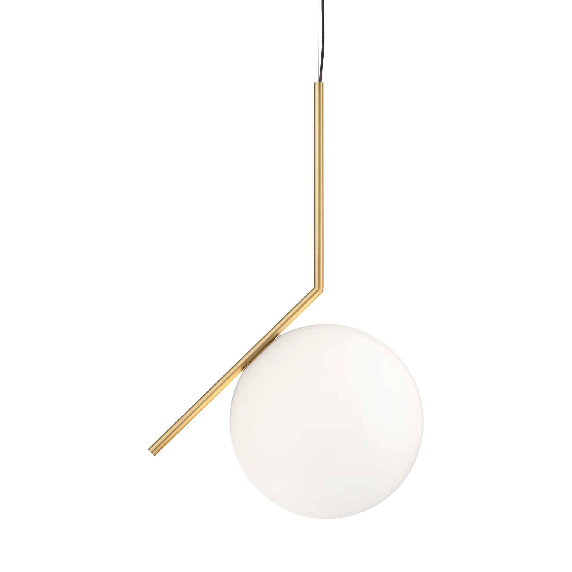 IC Lights S3 Pendelleuchte 102,8 cm, Brass Flos