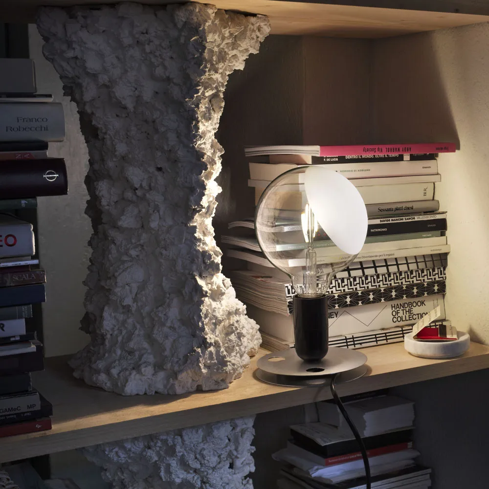 Lampadina Tischleuchte, Weiß Flos