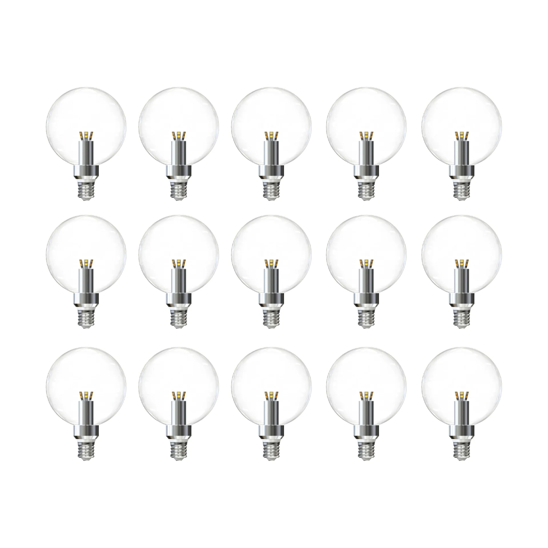 LED-Globe Retrofit dimmbares Leuchtmittel E27 15-pack, 2500 K 170 lm 3 W Flos