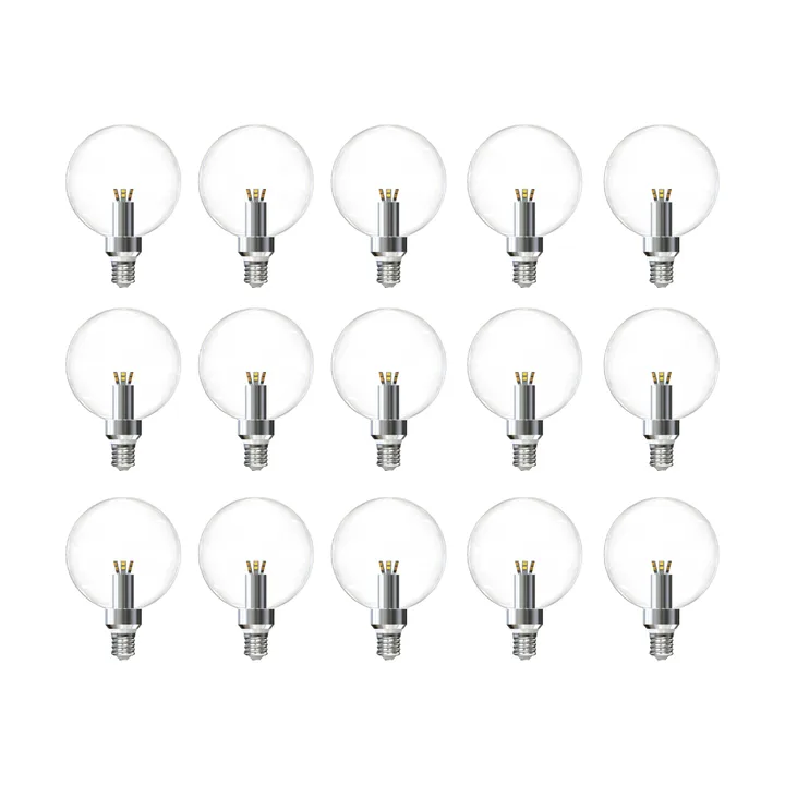 LED-Globe Retrofit dimmbares Leuchtmittel E27 15-pack - 2500 K 170 lm 3 W - Flos