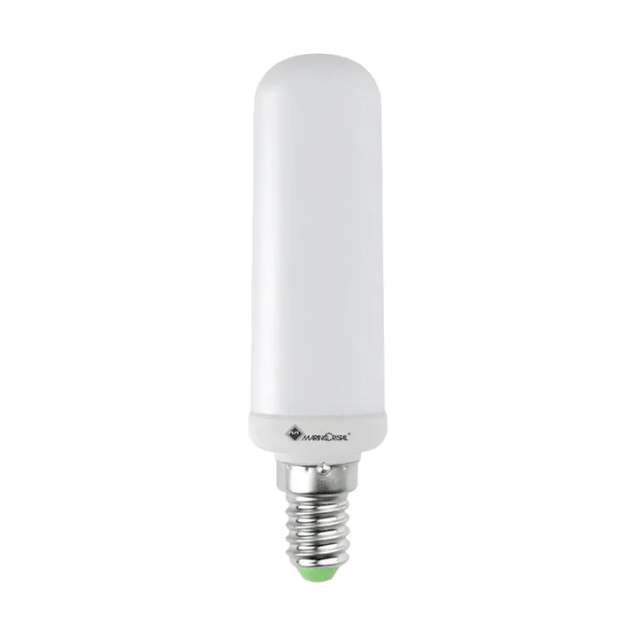 LED T28 Opal-Leuchtmittel E14 - 2700K 900 lm 8 W - Flos