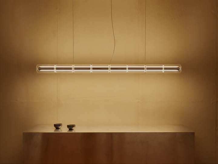 Luce Cilindrica S1 Pendelleuchte 165,6 cm, Glass Flos