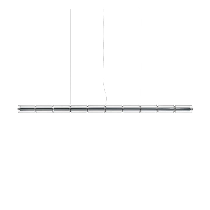 Luce Cilindrica S2 Pendelleuchte 207,2 cm - Glass - Flos