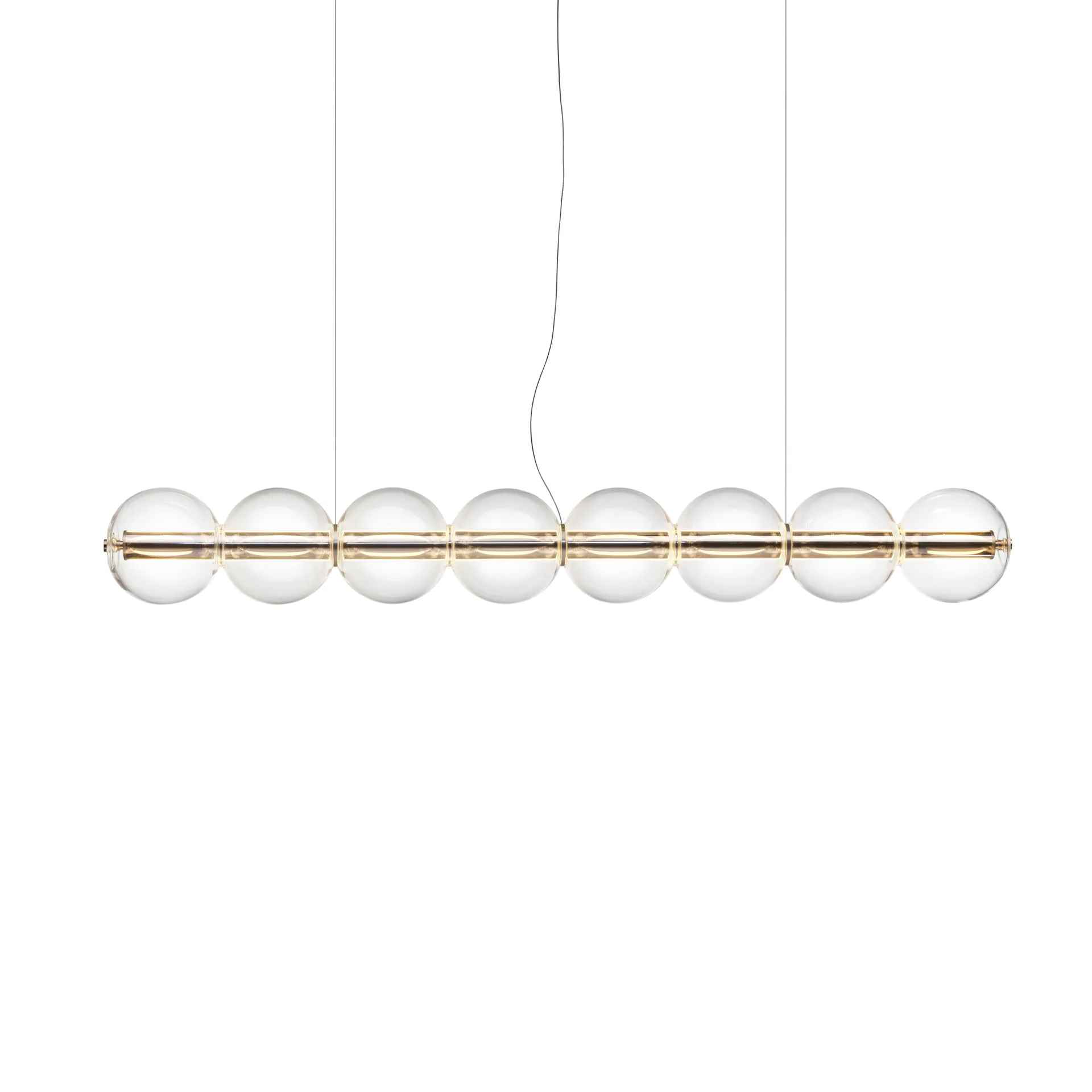 Luce Sferica S1 Pendelleuchte 165,6 cm, Glass Flos