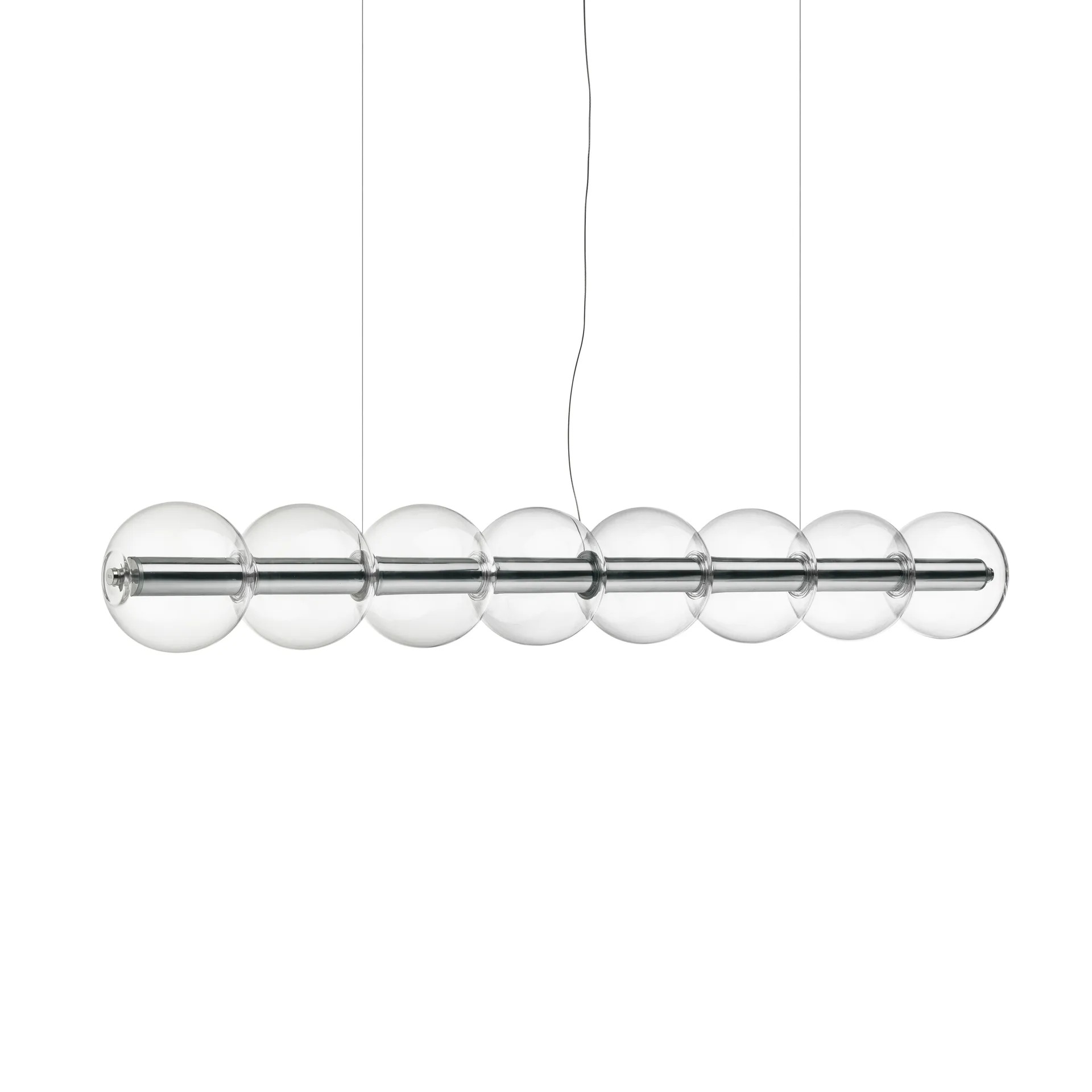 Luce Sferica S1 Pendelleuchte 165,6 cm, Glass Flos