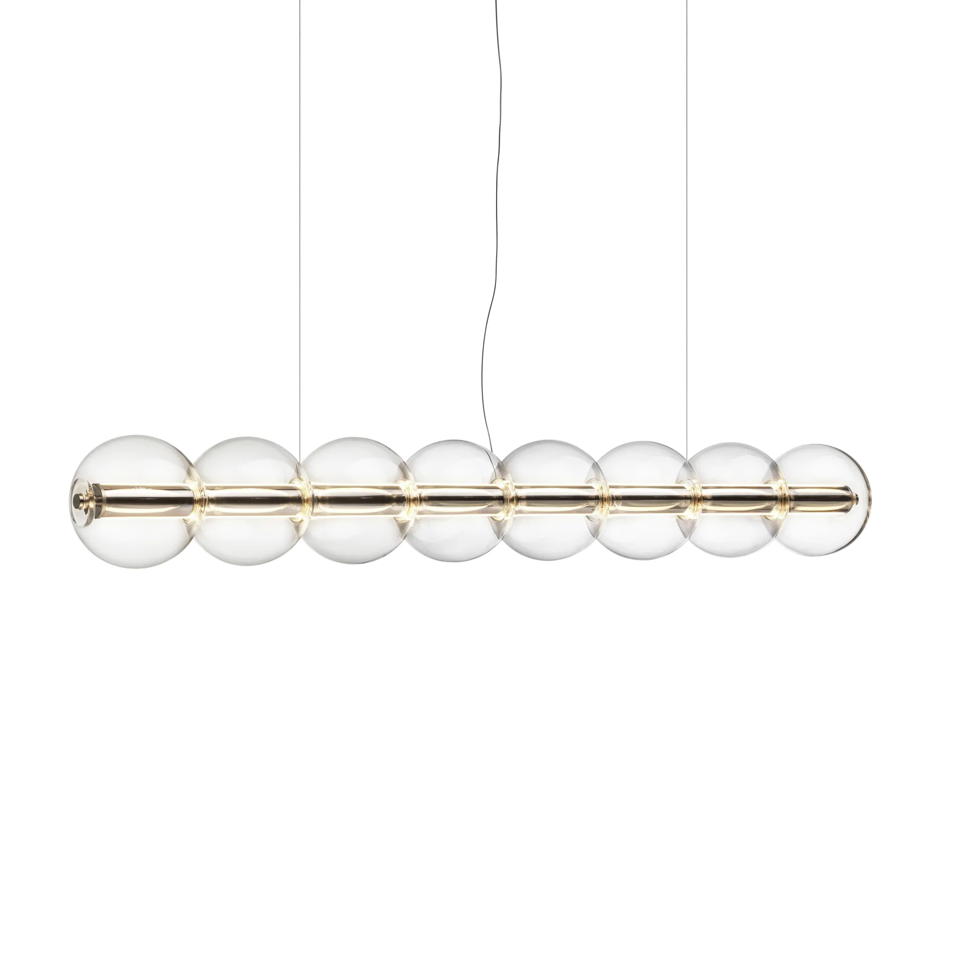 Luce Sferica S1 Pendelleuchte 165,6 cm, Glass Flos